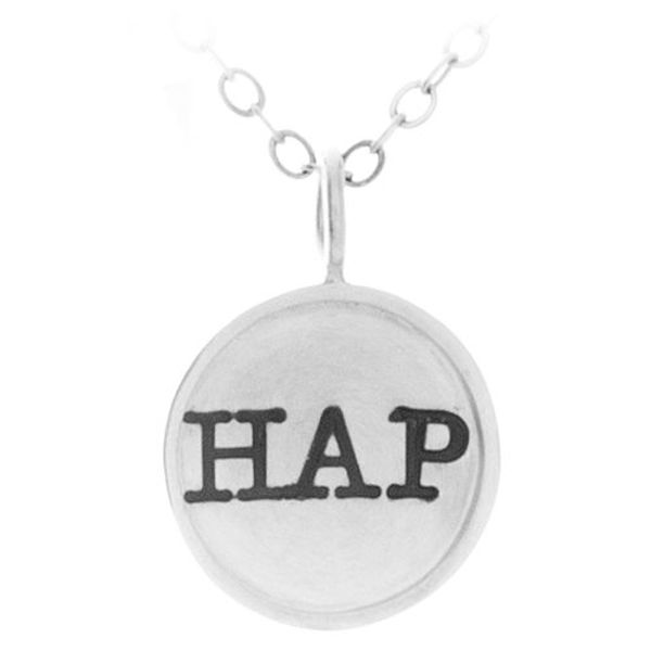 Picture of Sterling Silver 5/8" Round Charm with Silver Rim
